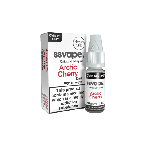 88VAPE - 10ML ARCTIC CHERRY E LIQUID - Super E-cig