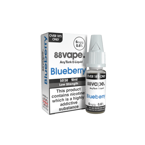 88VAPE - 10ML BLUEBERRY E LIQUID - Super E-cig