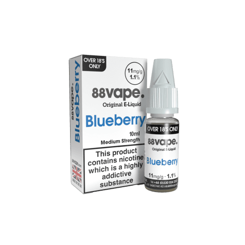 88VAPE - 10ML BLUEBERRY E LIQUID - Super E-cig