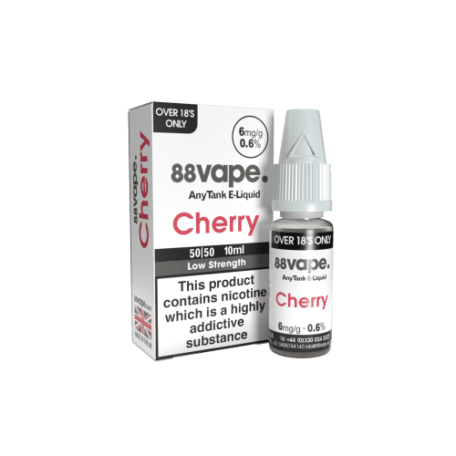 88VAPE - 10ML CHERRY E LIQUID - Super E-cig