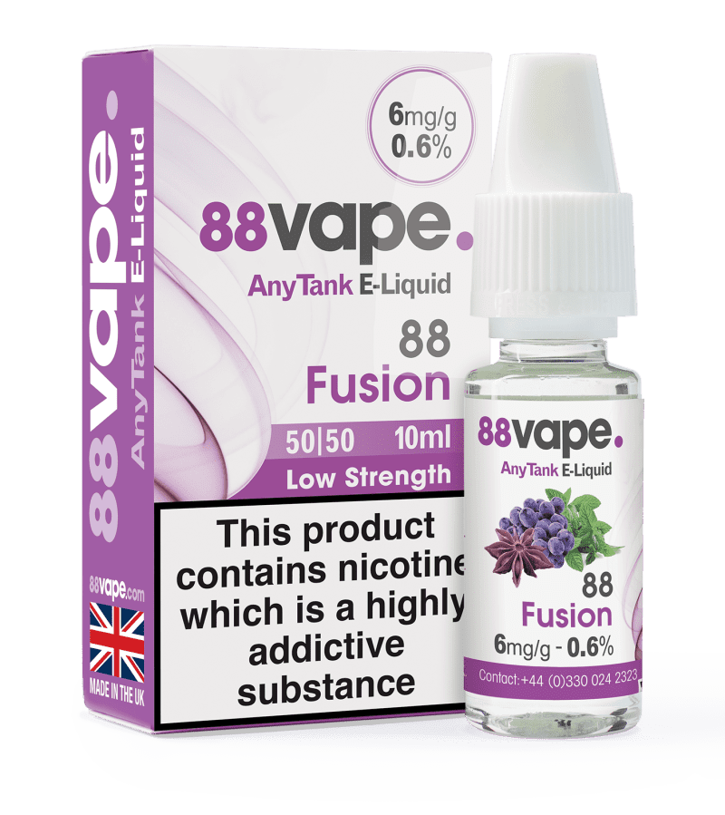 88vape 10ml fusion e liquid 101744