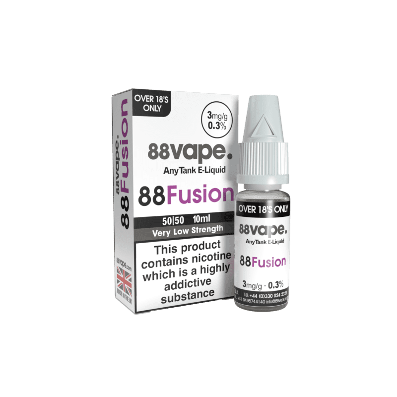 88VAPE - 10ML FUSION E LIQUID - Super E-cig