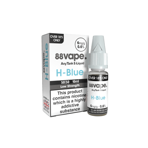 88VAPE - 10ML H-BLUE E LIQUID - Super E-cig