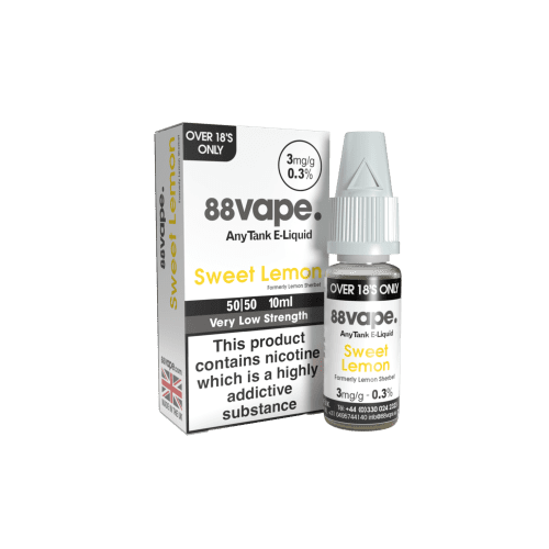 88VAPE - 10ML SWEET LEMON E LIQUID - Super E-cig