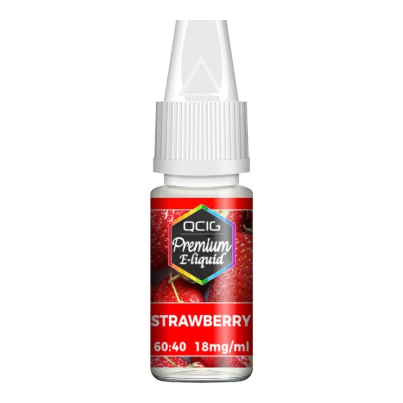 qcig 10ml strawberry e liquid 426336